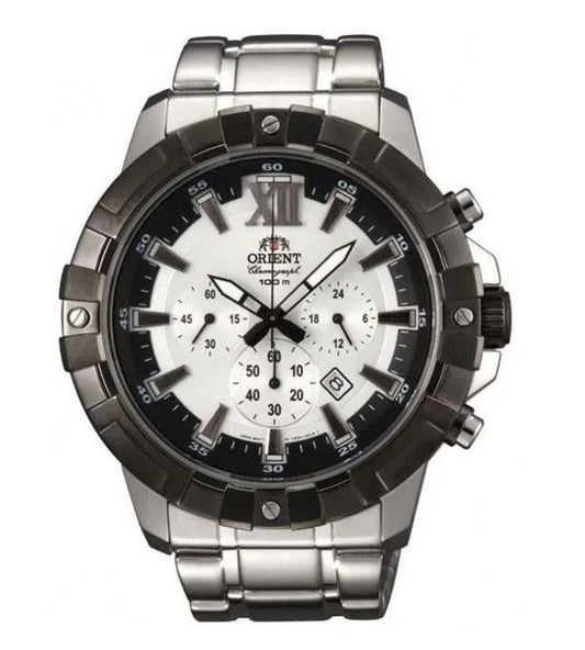 Orient • Sporty • 48mm • FTW03002W Sport Men's Chronograph Quartz Watch