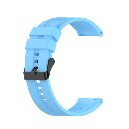 Sky Blue• Silicone Strap • Metal Buckle • Samsung Watch Compatible • Waterproof