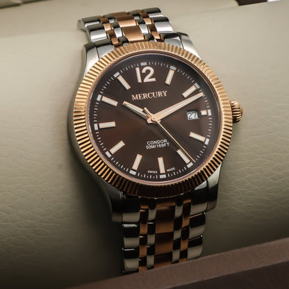 Mercury • Swiss Watch • Stainless Steel • 45mm • Quartz • 5ATM • ME455
