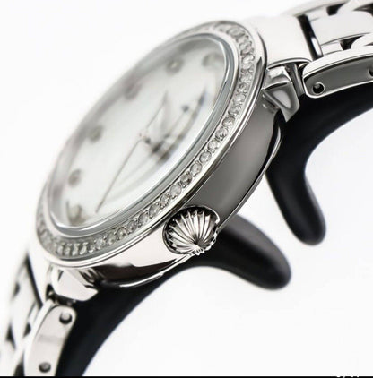 RSW Swiss Diamond Watch • RSWL150-SS-DD-7 • 72 White SI Quality 0.41ct Diamonds