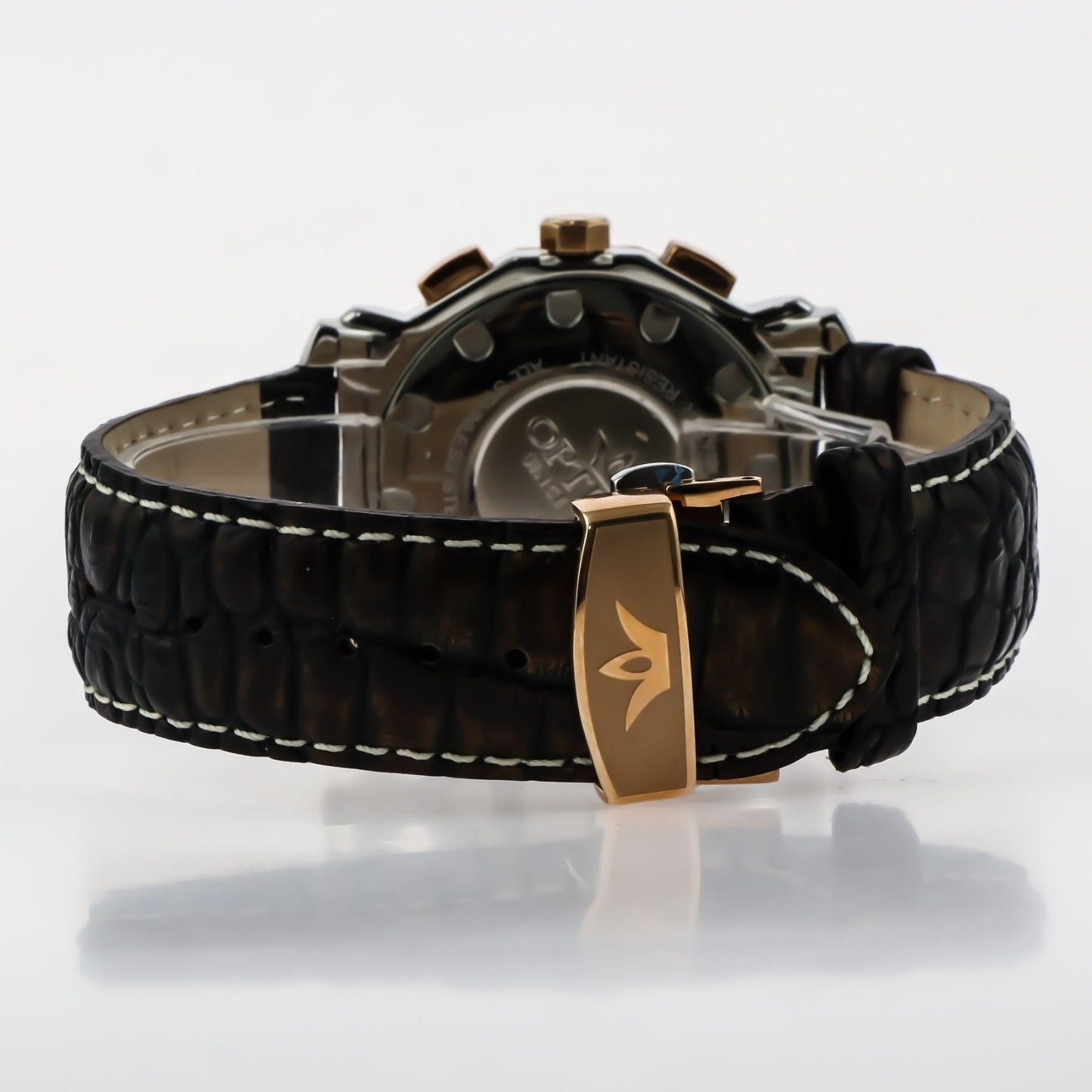 Optima • Swiss Chronograph Watch • Stainless Steel • 43 mm • Quartz • 3ATM