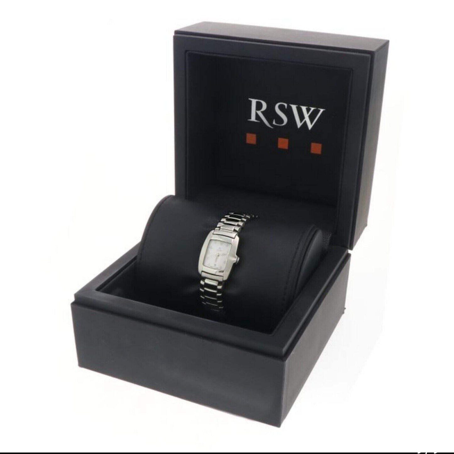 RSW • Vintage 90's NOS • Swiss Women's Watch  • Stainless Steel • RSW6200-SS-1