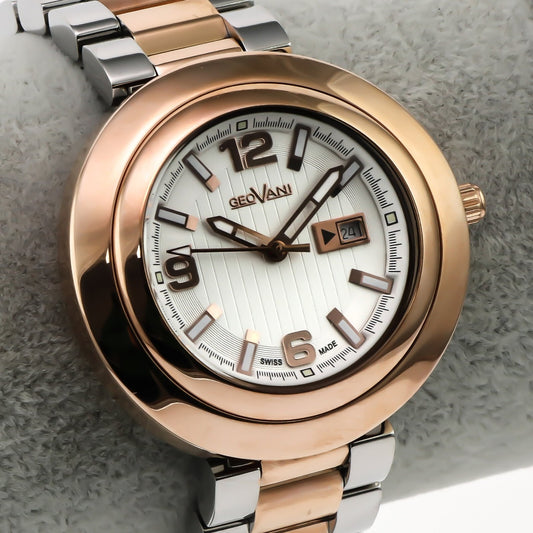 GEOVANI  • Swiss Watch • Stainless Steel • 38mm • Quartz • 3ATM • GOL511