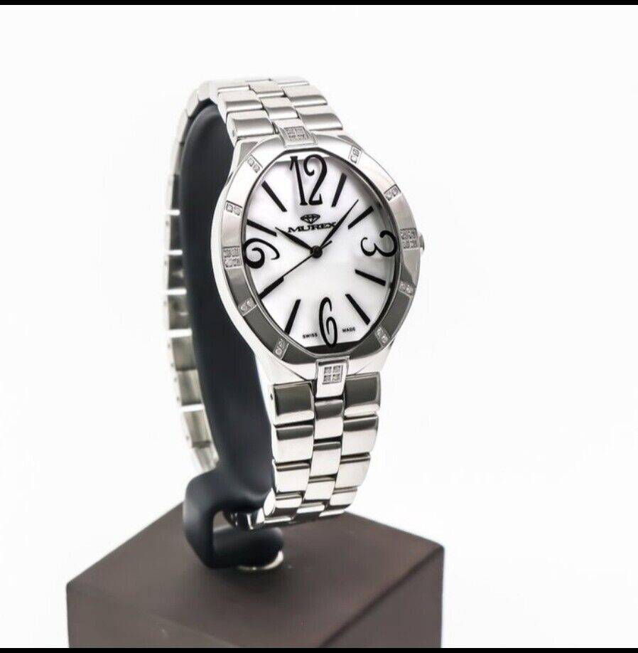 Murex • Swiss Diamond Watch • RSL815-SS-D-7  32 SI White Diamonds .18ct