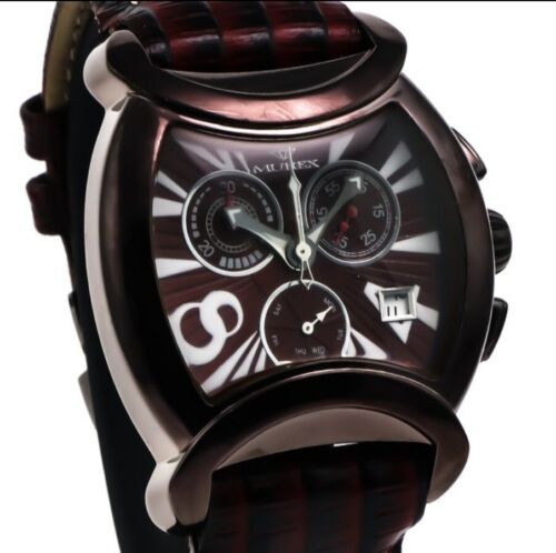 Murex • Swiss Chronograph Watch • ISC791-CL • Black & Red• Day SubDate • Quartz