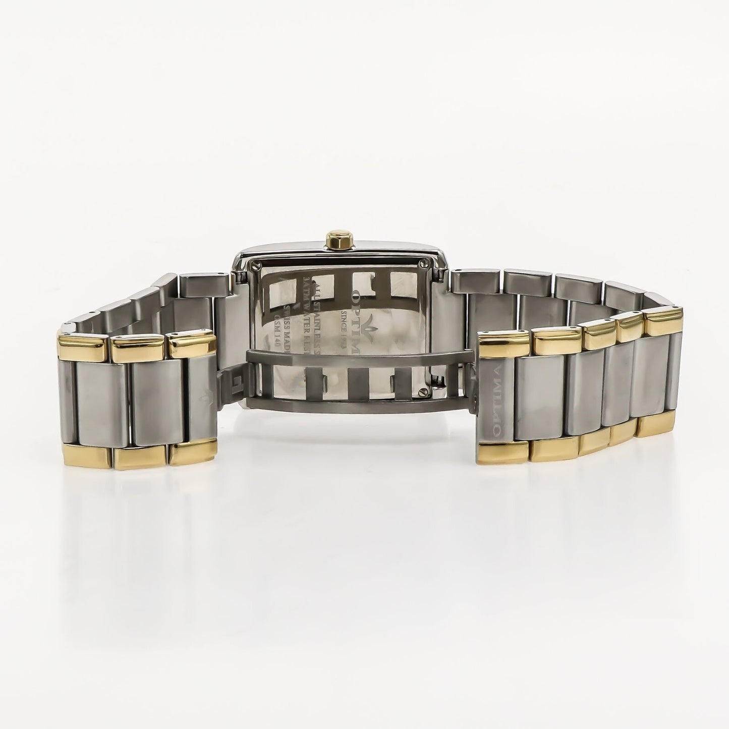 Optima • Reloj suizo • Acero inoxidable • 30 mm • Cuarzo • 3 ATM • OSM140