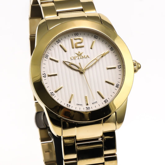 Optima • Swiss Watch • Stainless Steel • 38mm • Quartz • 3ATM • OSL257