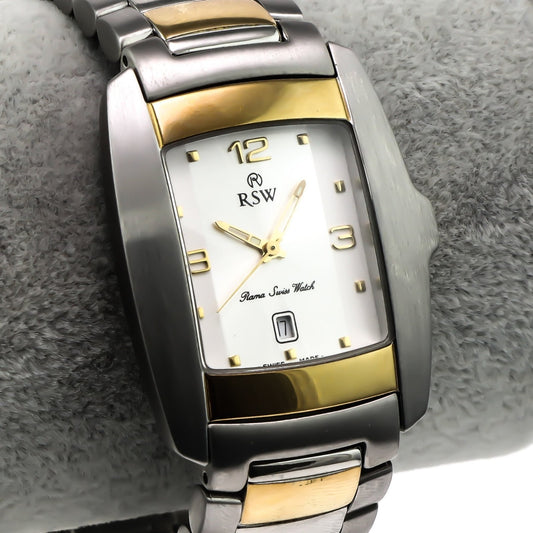 RSW • Swiss Watch • Stainless Steel • Quartz • 32.80x38.35mm • 3ATM • RSW9200