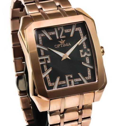 Optima • Swiss Watch • Stainless Steel • 39mm • Quartz • 3ATM • OSM228
