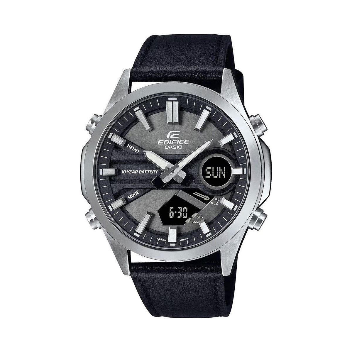 CASIO EDIFICE Mod. CLASSIC ANA-DIGIT - 10 YEAR BATTERY-0