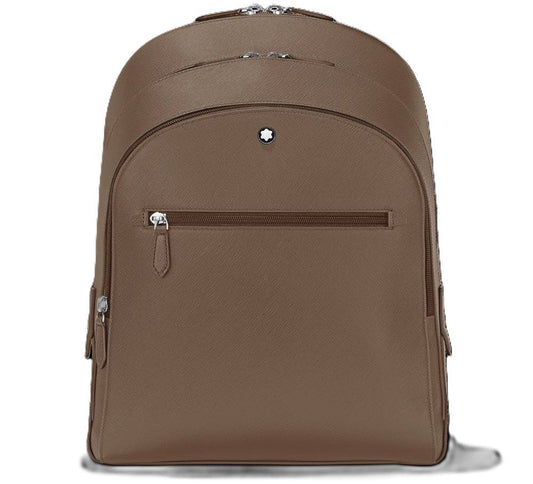 MONTBLANC LEATHER MOD. SARTORIAL MEDIUM BACKPACK 3 COMPARTMENTS - 33X40X13-0