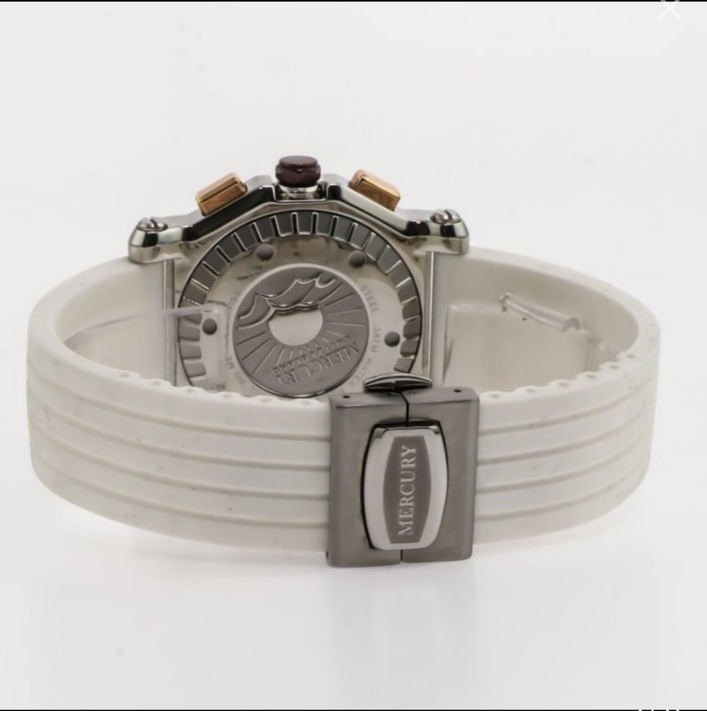 Mercury • Swiss Chronograph Watch • Stainless Steel Quartz 42.5mm • 3ATM ME1075