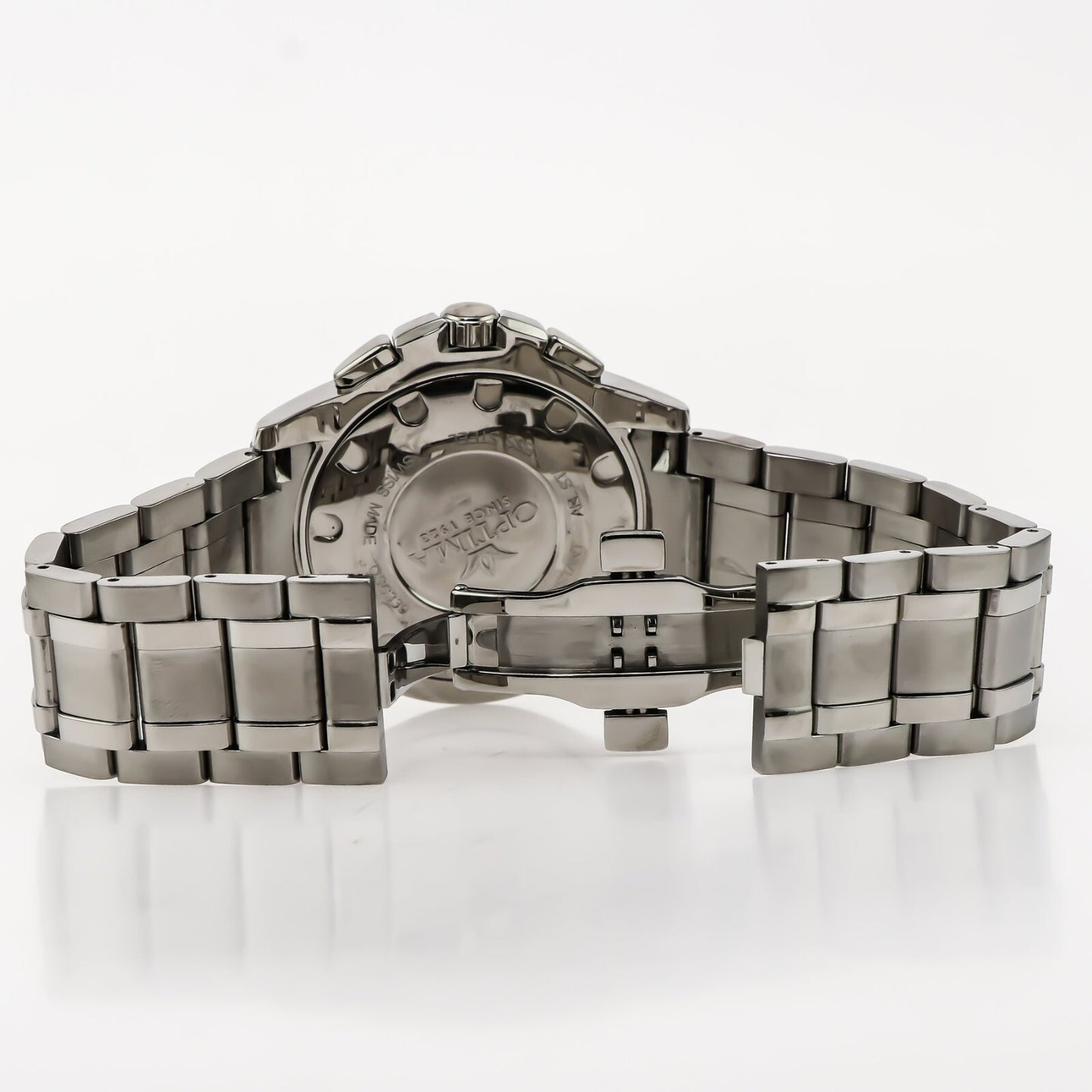 Optima • Swiss Watch • Stainless Steel • 45.36mm • Quartz • 5ATM • OSC339