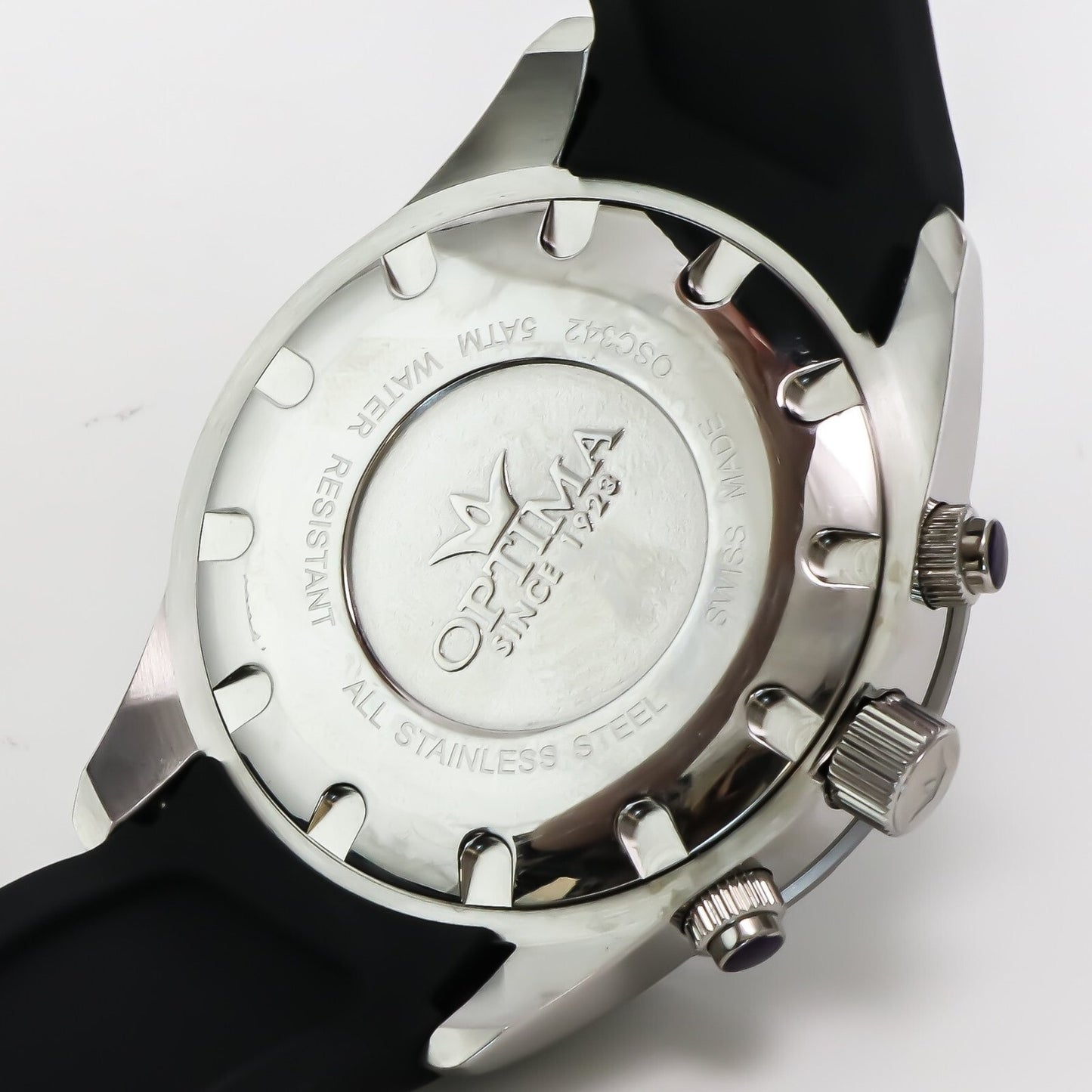 Optima • 45.36mm • Swiss Ronda Watch • Date SubDay • 5ATM • OSC339-SL-1