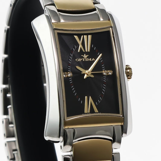 Optima • Swiss Watch • Stainless Steel • 24mmx38mm• Quartz • 5ATM • OSL221
