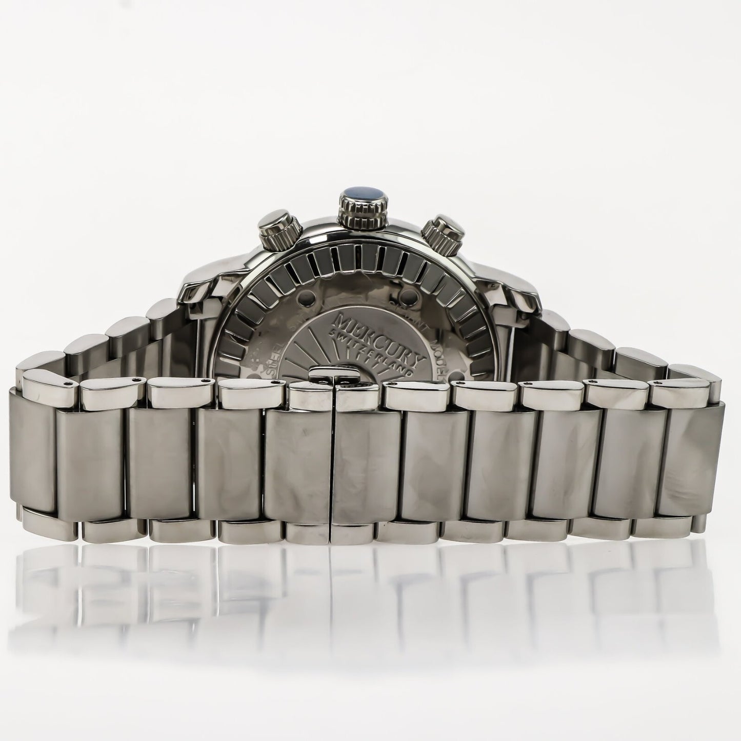 Mercury • Swiss Chronograp Watch • Stainless Steel • 44mm • Quartz • 5ATM