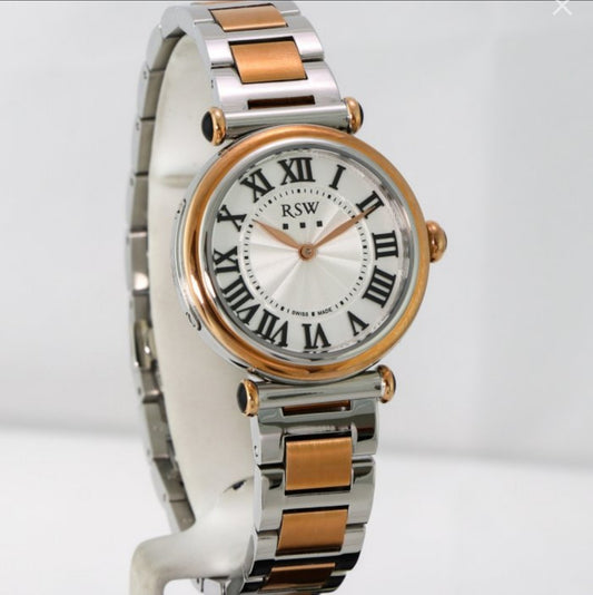 RSW • Swiss Watch • Stainless Steel • PVD Rose Gold • 33mm Quartz • 5ATM RSWL102