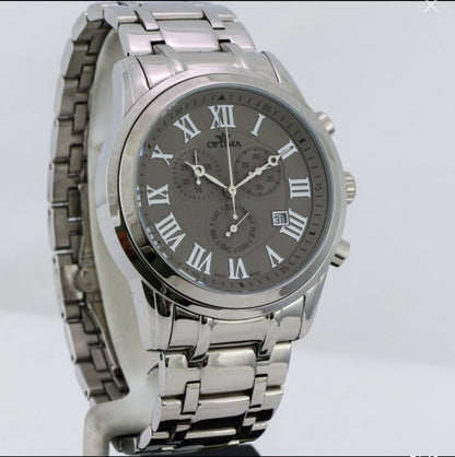 Optima • Swiss Watch • Stainless Steel Quartz • OSC334-SS-2