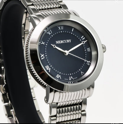 Mercury Swiss Watch • Women's • Stainless Steel • Quartz 5ATM ME430-SS-9