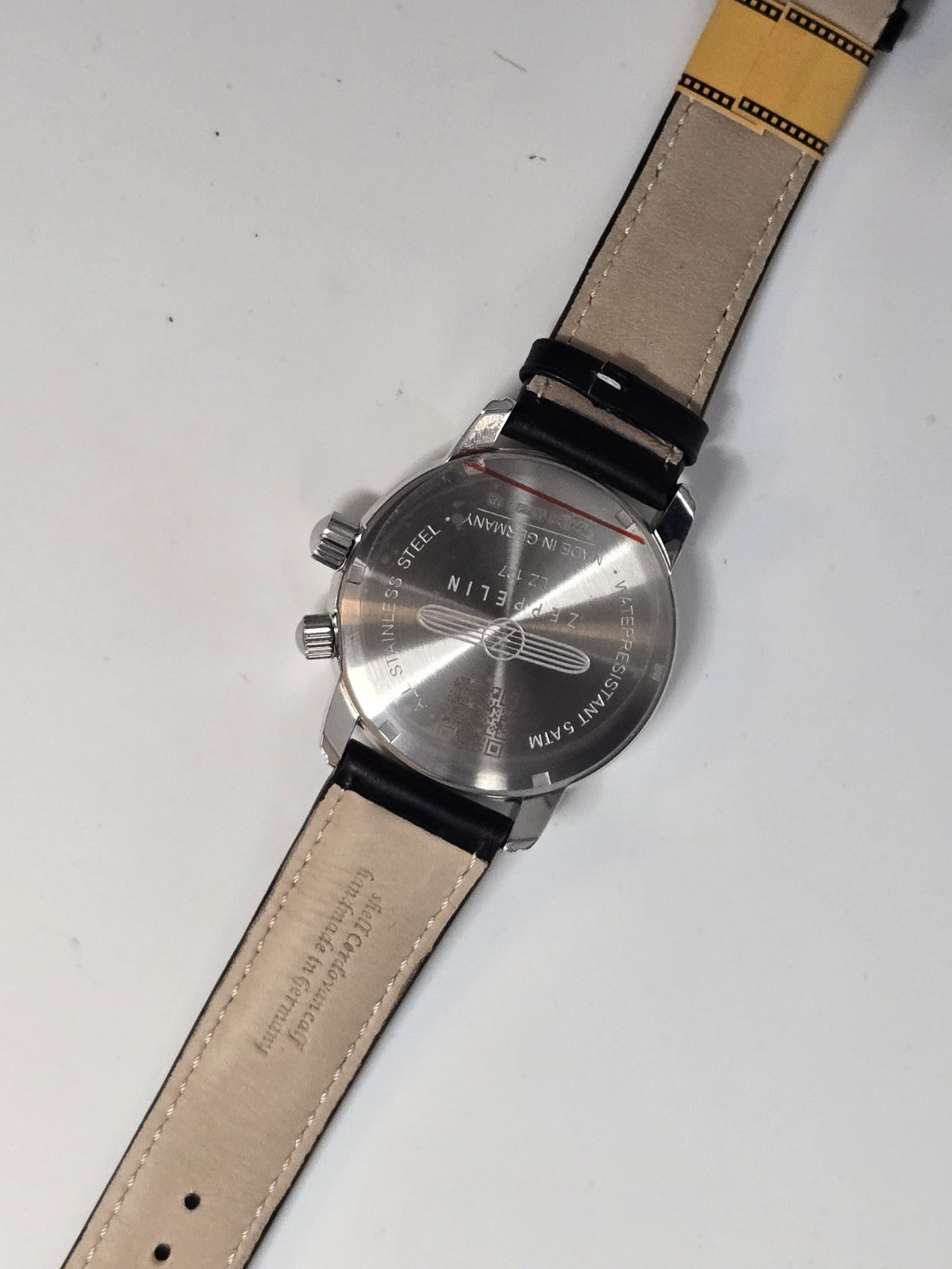 Graf Zeppelin • German Made Dual Time • Big Date Watch • Dual Crowns • 7644-2