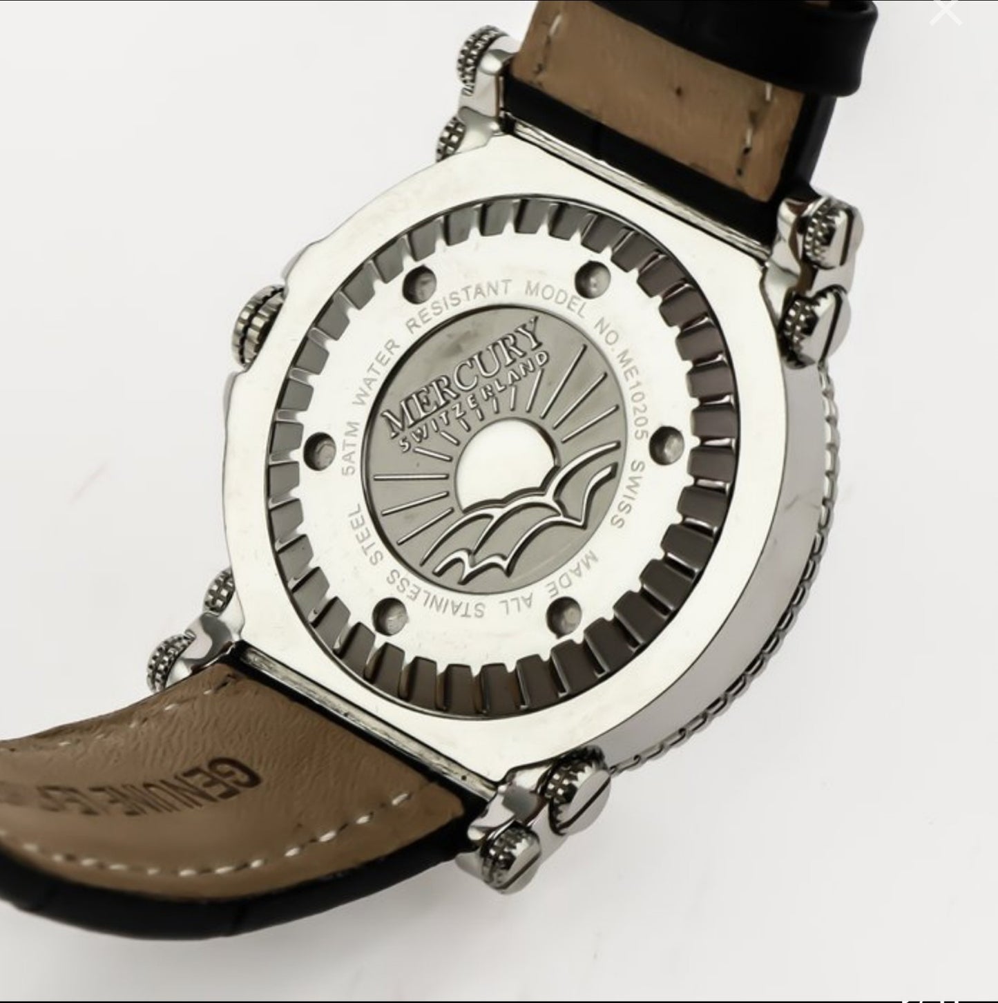 Mercury • Swiss Watch • Stainless Steel •  37mm • Quartz • WR50M • ME10205